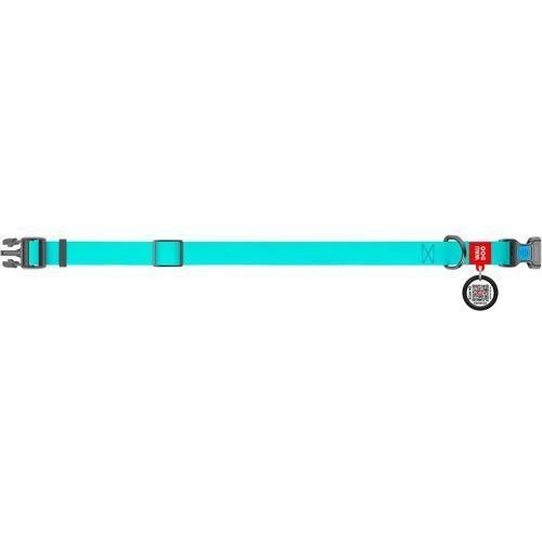 Waterproof Dog Collar Heavy Duty Adjustable for Medium Dogs M Size Glow in Dark - Mascotitas