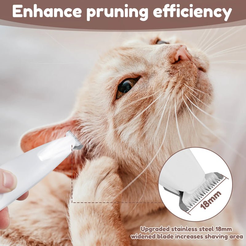Waterproof Pet Paw Trimmer with LED Display - Mascotitas