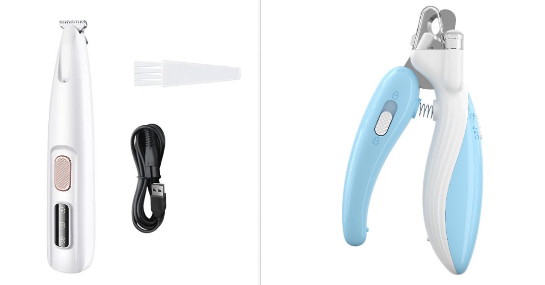 Waterproof Pet Paw Trimmer with LED Display - Mascotitas