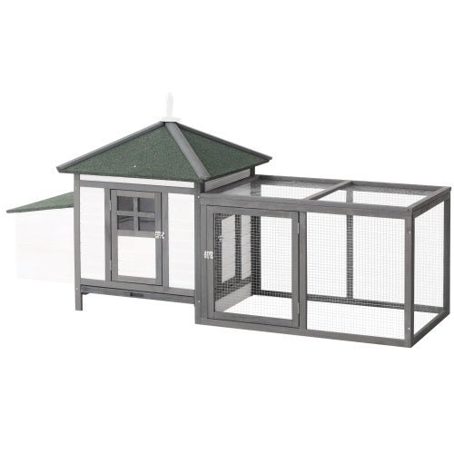 Wooden Chicken Coop With Nesting Boxes - Mascotitas