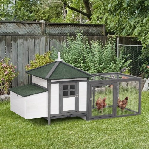 Wooden Chicken Coop With Nesting Boxes - Mascotitas